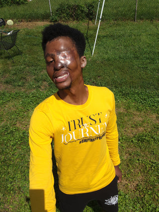 Trust The Journey - Gold Tee