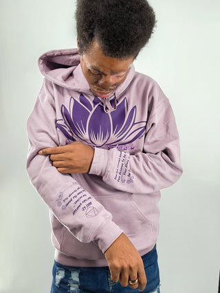 Maintaining Sobriety Hoodie - Pastel Purple