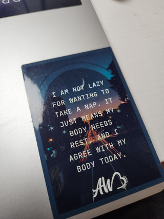 Affirmation Poster Stickers