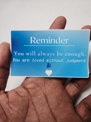 Affirmation Poster Stickers