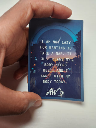 Affirmation Poster Stickers