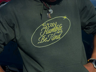 Stay Humble Embroidery Hoodie