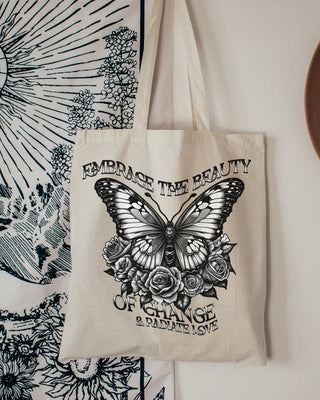 Embracing The Beauty of Change Tote Bag