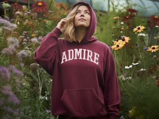 Classic Admire Hoodie - Maroon