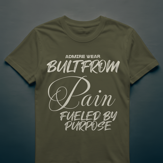 Built From Pain. Fueled By Purpose. Heavyweight Tee