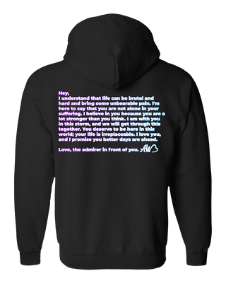 You Deserve To Be Here Zip Hoodie
