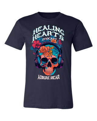Healing Hearts Podcast Navy Retro