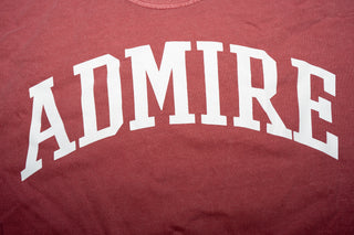 Classic Admire Heavyweight Tee - Deep Rose