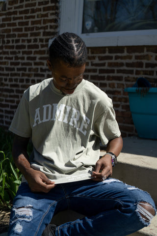 Classic Admire Heavyweight Tee - Sandstone