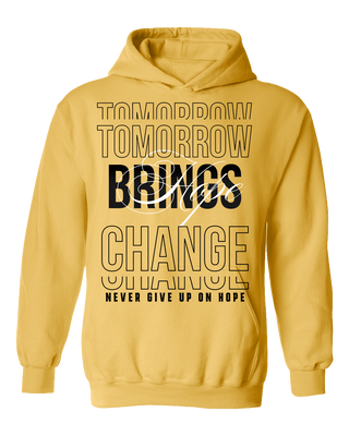 Never Give Up On Hope - Yellow Hoodie