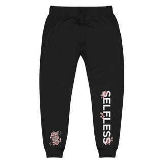 Selfless Rose Joggers - Black