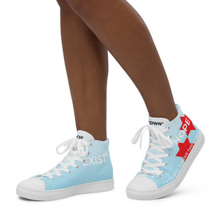 AW Chicago Blue Women’s High Top Shoes