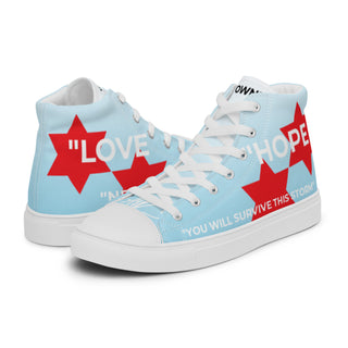 AW Chicago Blue Women’s High Top Shoes