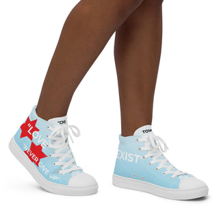 AW Chicago Blue Women’s High Top Shoes