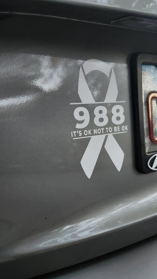 988 Vinyl Sticker