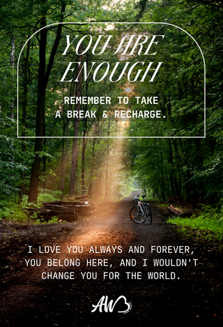 You Are Enough Print
