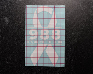 988 Vinyl Sticker