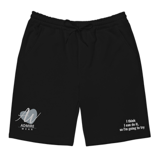 "I think I can do it..." Embroidery Shorts